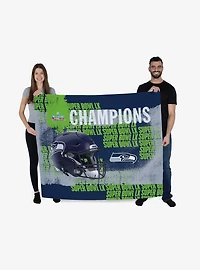 NFL Super Bowl 2026 Seattle Seahawks Champs Lombard Wall Hanging