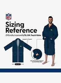 NFL Super Bowl 2026 Seattle Seahawks Multi Champs Fog Silk Touch Robe
