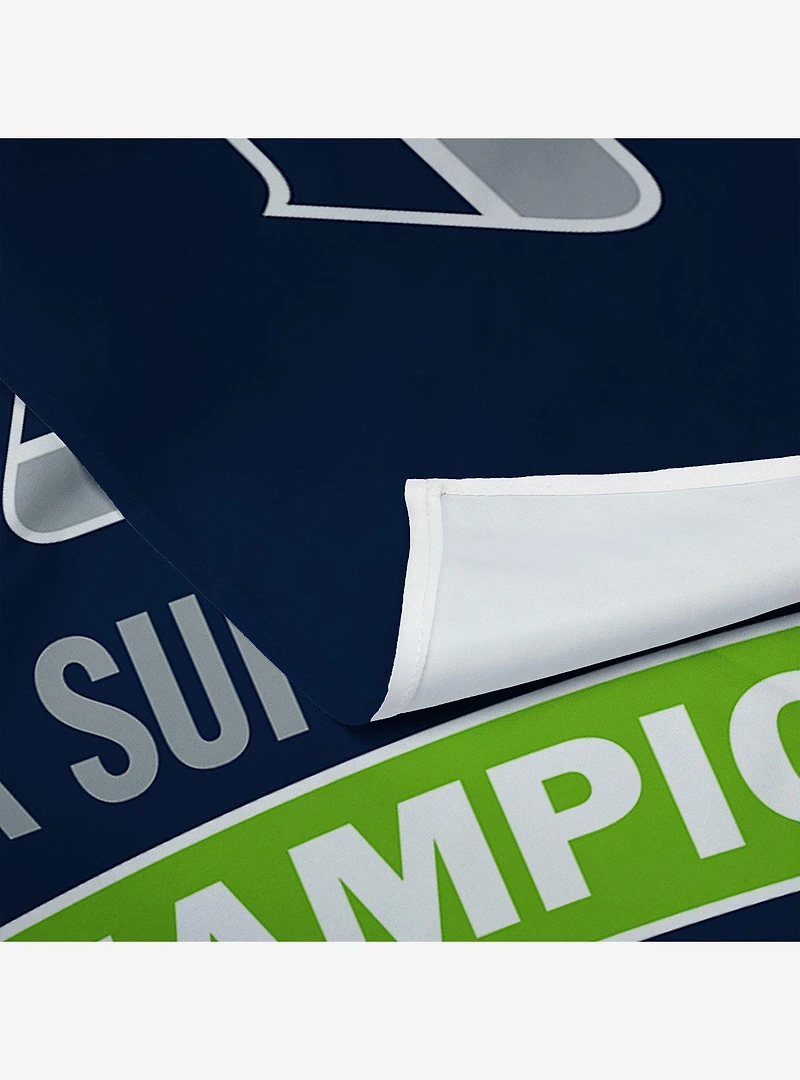 NFL Super Bowl 2026 Seattle Seahawks Multi Champs Grind Wall Hanging