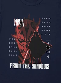 Star Wars: Maul Shadow Lord From The Shadows Welcome Womens T-Shirt Box Lunch Exclusive