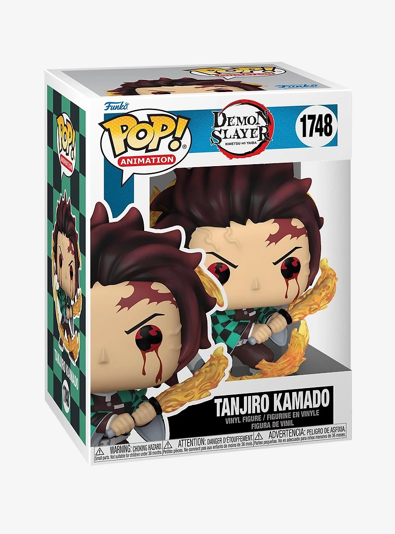 Funko Pop! Animation Demon: Slayer: Kimetsu no Yaiba Tanjiro Kamado Vinyl Figure