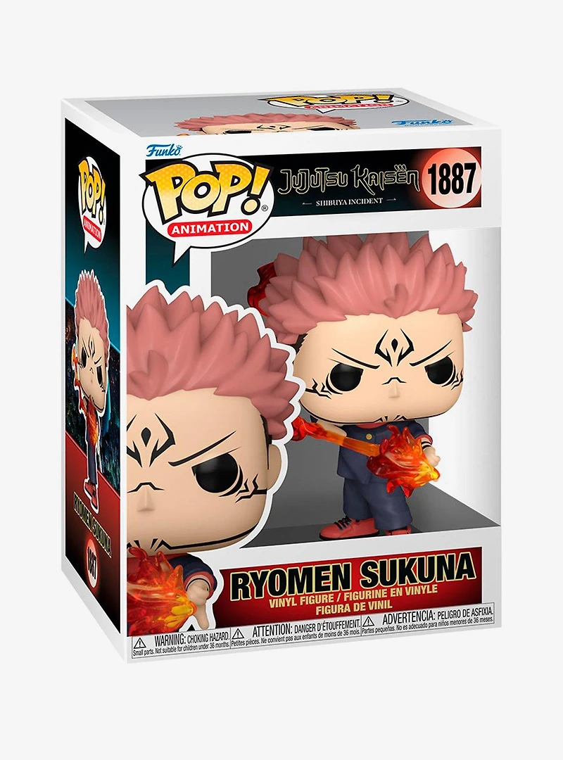 Funko Pop! Animation Jujutsu Kaisen Ryomen Sukuna (Fire Arrow) Vinyl Figure