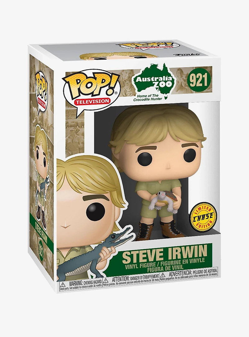 Funko Pop! Television Steve Irwin Crocodile Hunter Vinyl Figure
