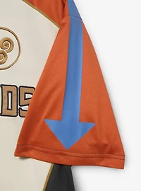Avatar: The Last Airbender Aang Air Nomads Football Jersey - BoxLunch Exclusive