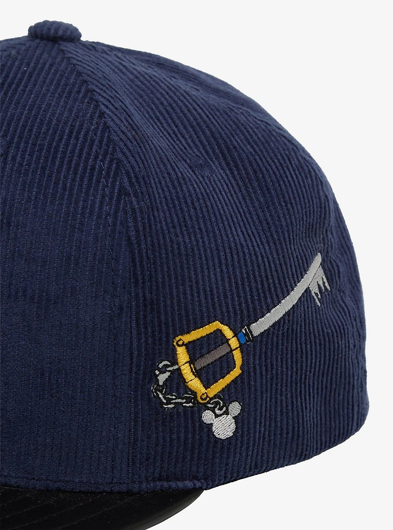 Disney Kingdom Hearts Emblem Corduroy Ball Cap - BoxLunch Exclusive