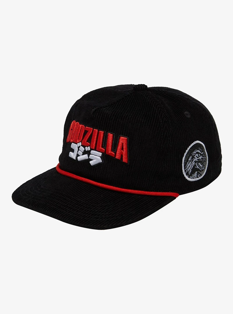 Godzilla Logo Corduroy Ball Cap - BoxLunch Exclusive