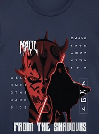 Star Wars: Maul Shadow Lord From The Shadows Welcome T-Shirt Box Lunch Exclusive