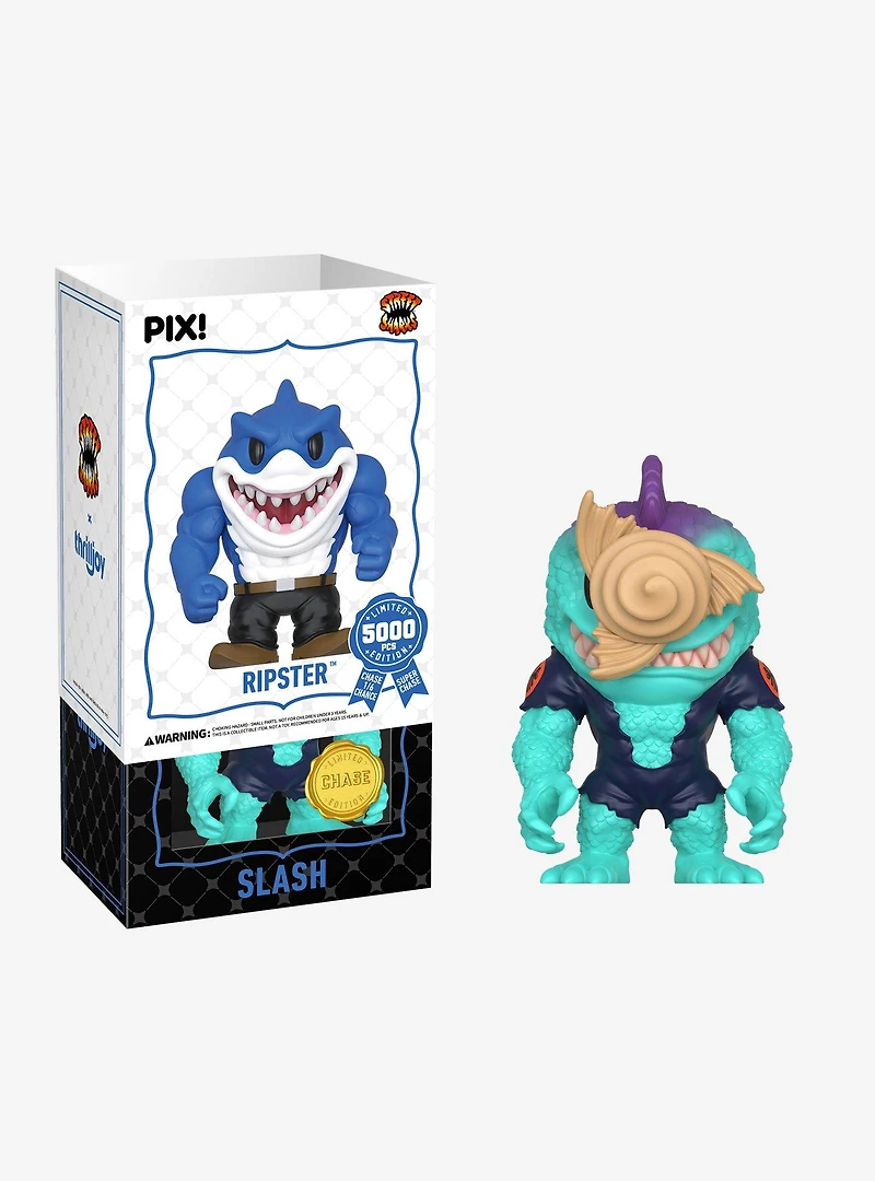 Thrilljoy Street Sharks Pix! Ripster Vinyl Figure