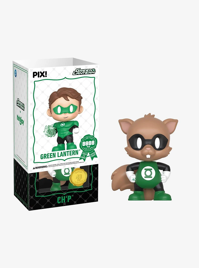 Thrilljoy DC Comics Green Lantern Pix! Green Lantern Vinyl Figure