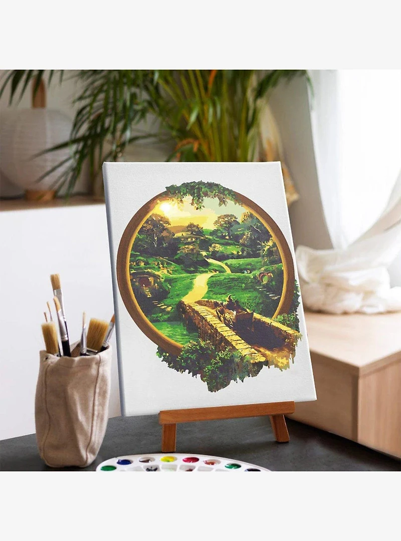 The Lord of the Rings Road To The Shire Paint By Numbers Kit