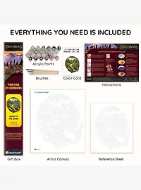 The Lord of the Rings Road To The Shire Paint By Numbers Kit