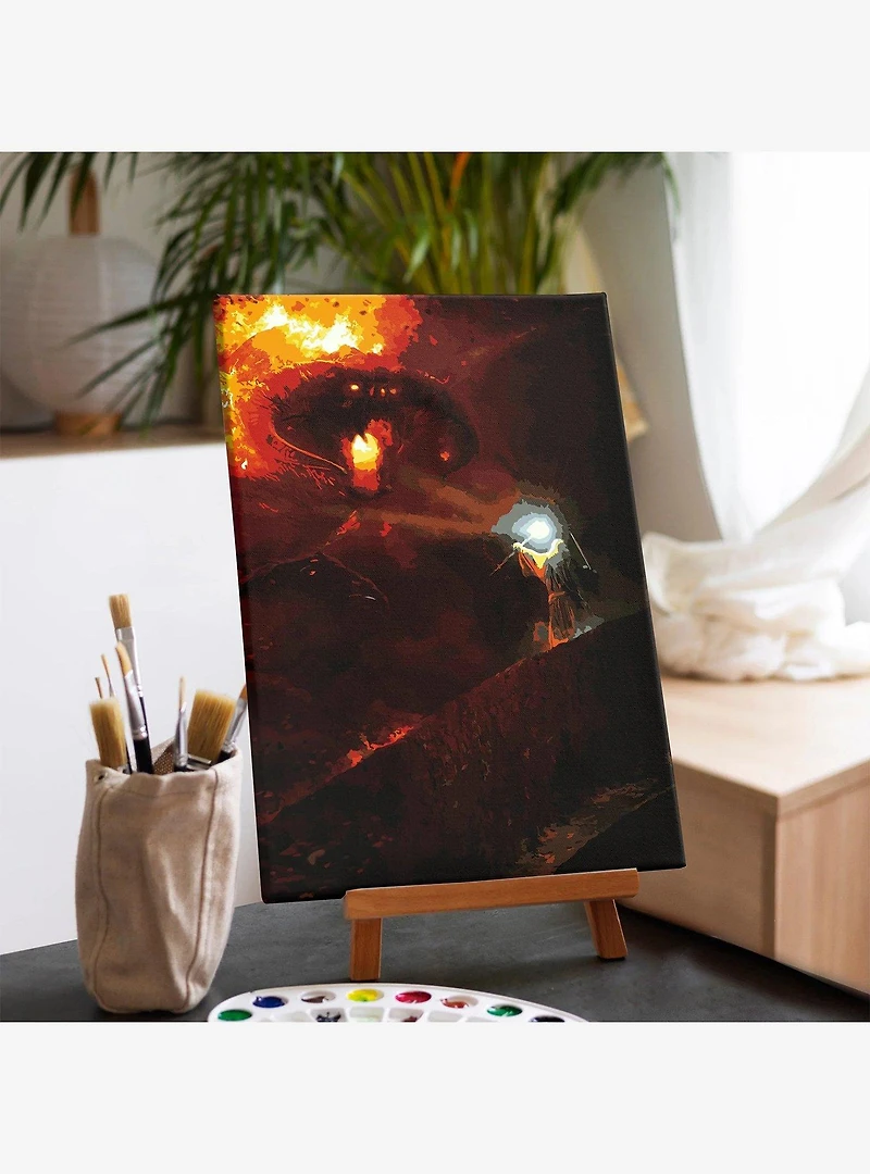 The Lord of the Rings Balrog & Gandalf Paint By Numbers Kit