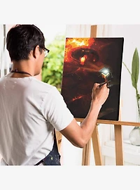 The Lord of the Rings Balrog & Gandalf Paint By Numbers Kit