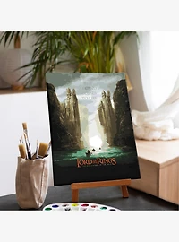 The Lord of the Rings Gates of Argonath Paint By Numbers Kit