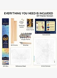 Harry Potter Great Hall Paint By Numbers Kit