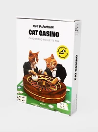 Cat Playhouse Cat Casino Cardboard Roulette Cat Scratch Toy