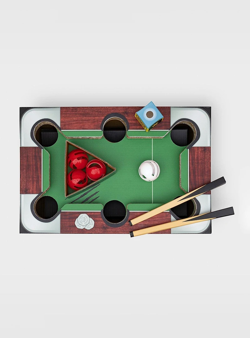 Cat Playhouse Cardboard Pool Table Cat Scratch Toy