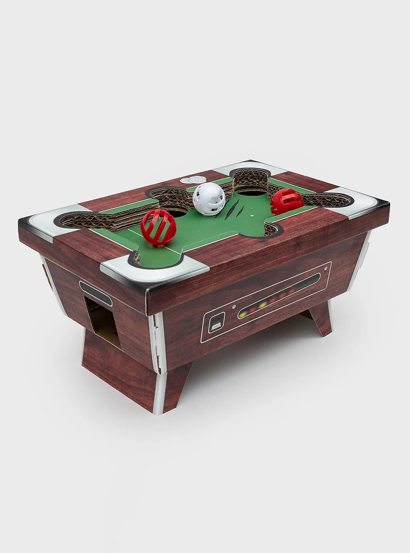 Cat Playhouse Cardboard Pool Table Cat Scratch Toy