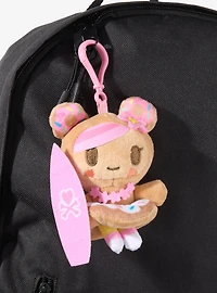 tokidoki Surfin' Donutella Plush Keychain