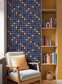 Dragon Ball Z Symbols Blue Wallpaper