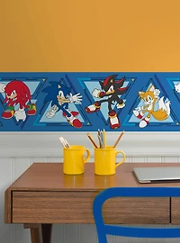 Sonic The Hedgehog Team Sonic Border Decal
