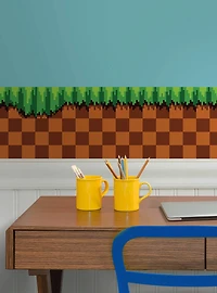 Sonic The Hedgehog Green Hill Border Decal