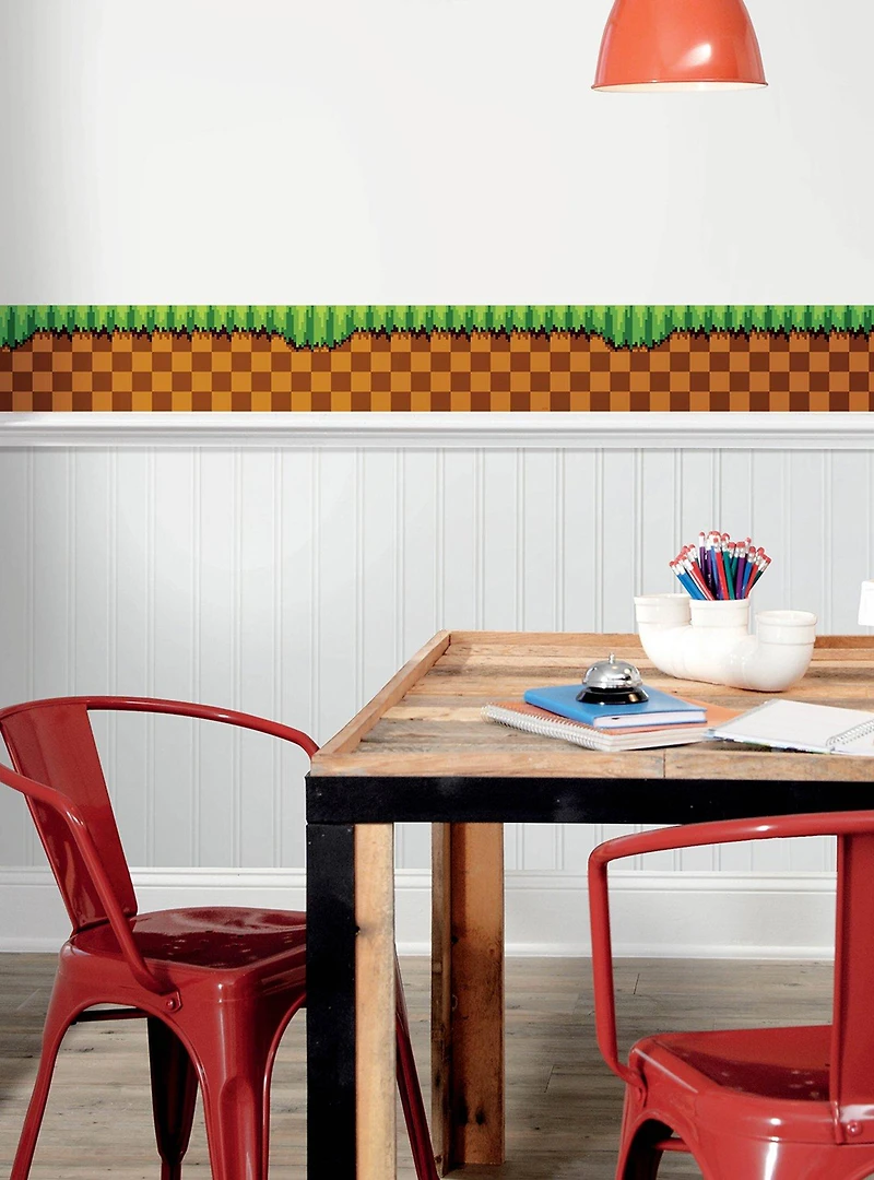 Sonic The Hedgehog Green Hill Border Decal