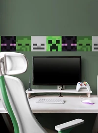 Minecraft Hostile Mobs Border Decal