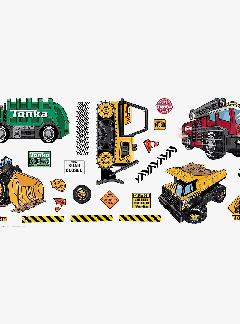 Tonka Trucks Wall Decals