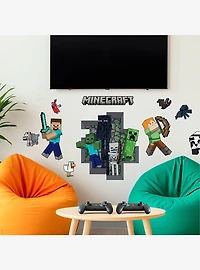 Minecraft Hostile Mobs Wall Decals