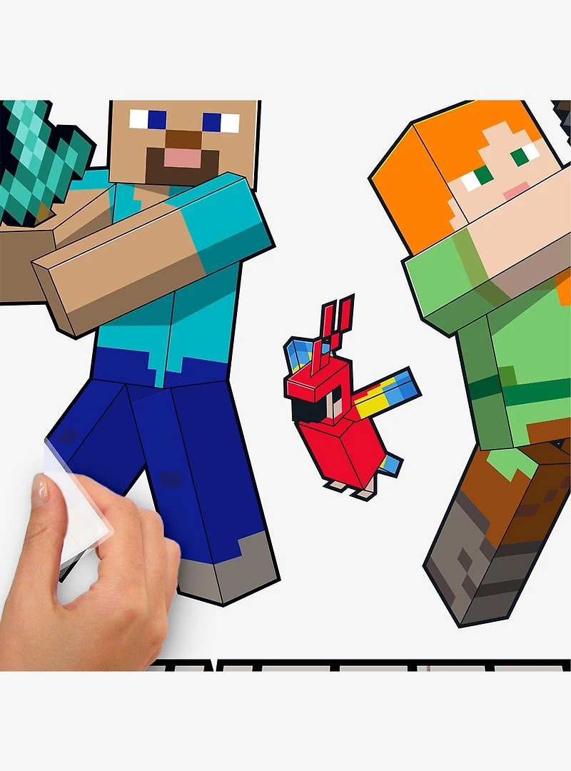 Minecraft Hostile Mobs Wall Decals