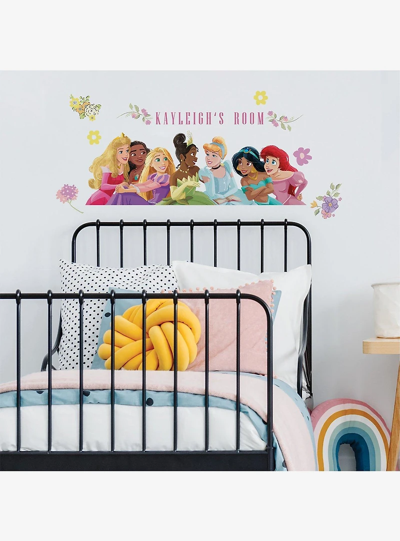 Disney Princesses Giant Wall Decal With Alphabet
