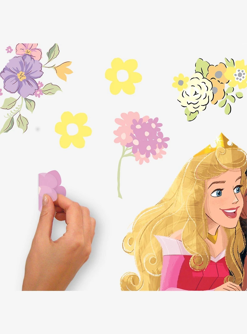 Disney Princesses Giant Wall Decal With Alphabet