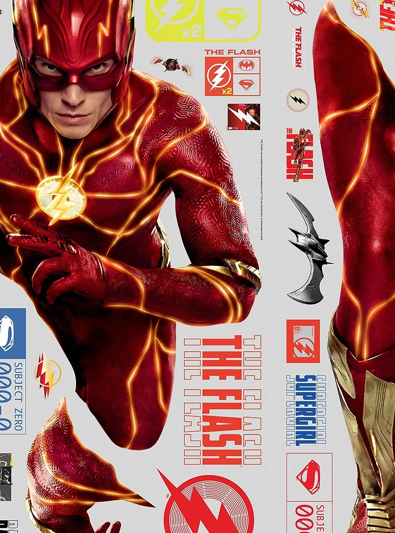 DC Comics The Flash Wall Decals