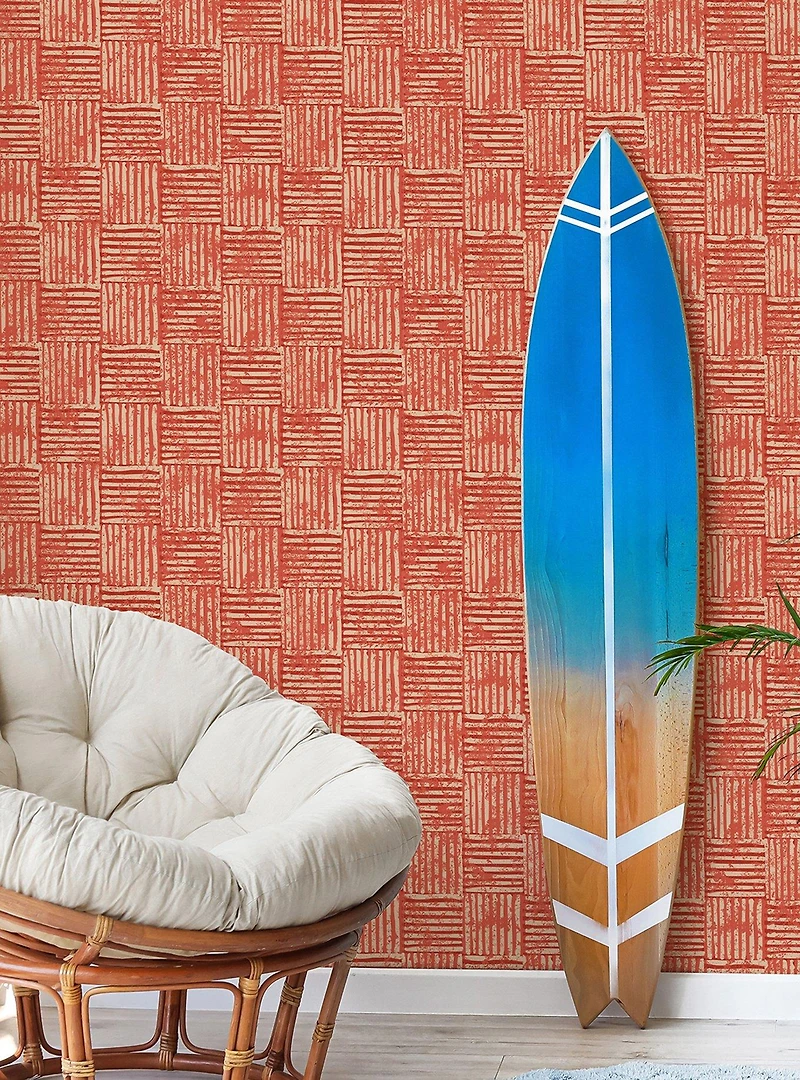 SpongeBob SquarePants Bikini Bottom Bedroom Orange Wallpaper