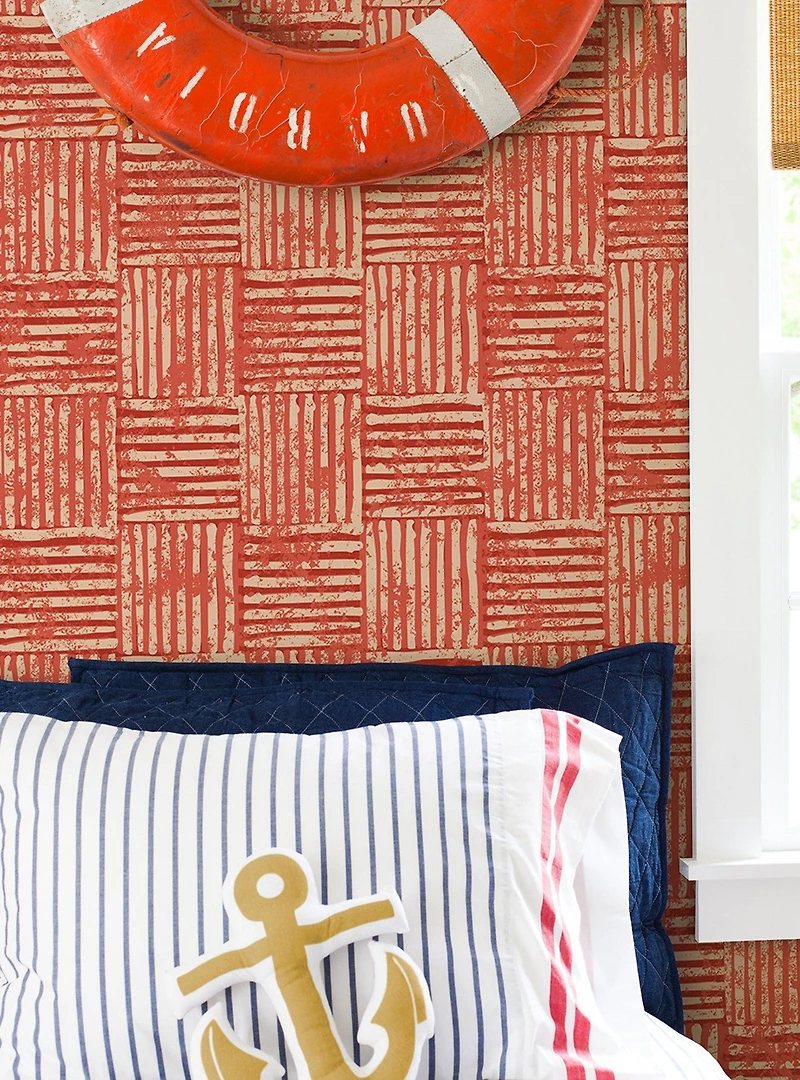 SpongeBob SquarePants Bikini Bottom Bedroom Orange Wallpaper