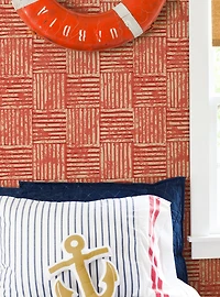 SpongeBob SquarePants Bikini Bottom Bedroom Orange Wallpaper