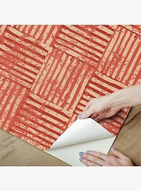 SpongeBob SquarePants Bikini Bottom Bedroom Orange Wallpaper