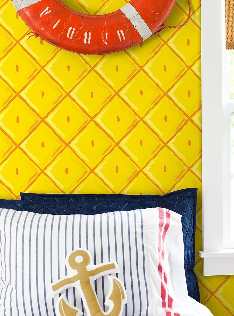 SpongeBob SquarePants Pineapple Yellow Wallpaper