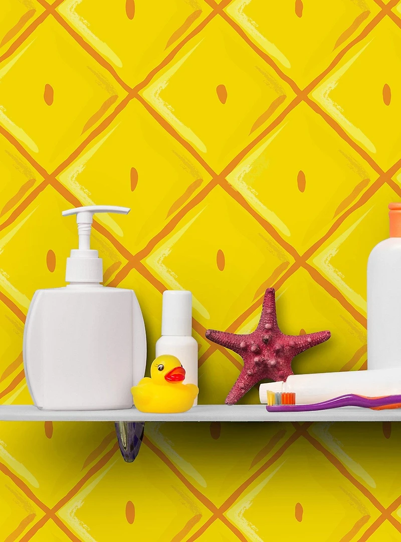 SpongeBob SquarePants Pineapple Yellow Wallpaper