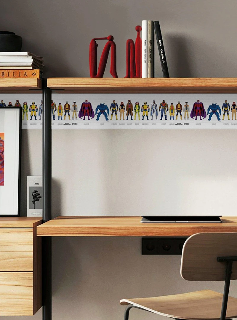 Marvel X-Men '97 Band of Mutants Red and Blue Border Decals