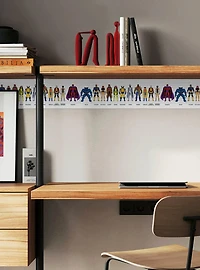 Marvel X-Men '97 Band of Mutants Red and Blue Border Decals