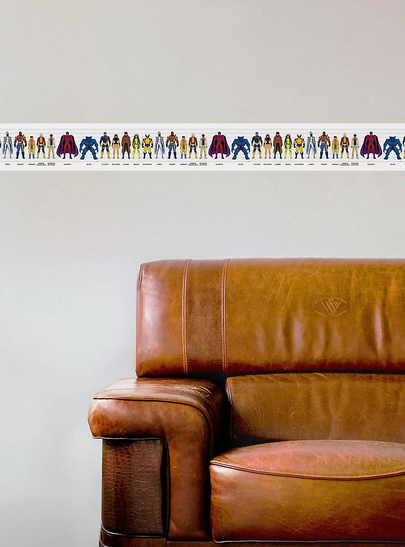 Marvel X-Men '97 Band of Mutants Red and Blue Border Decals