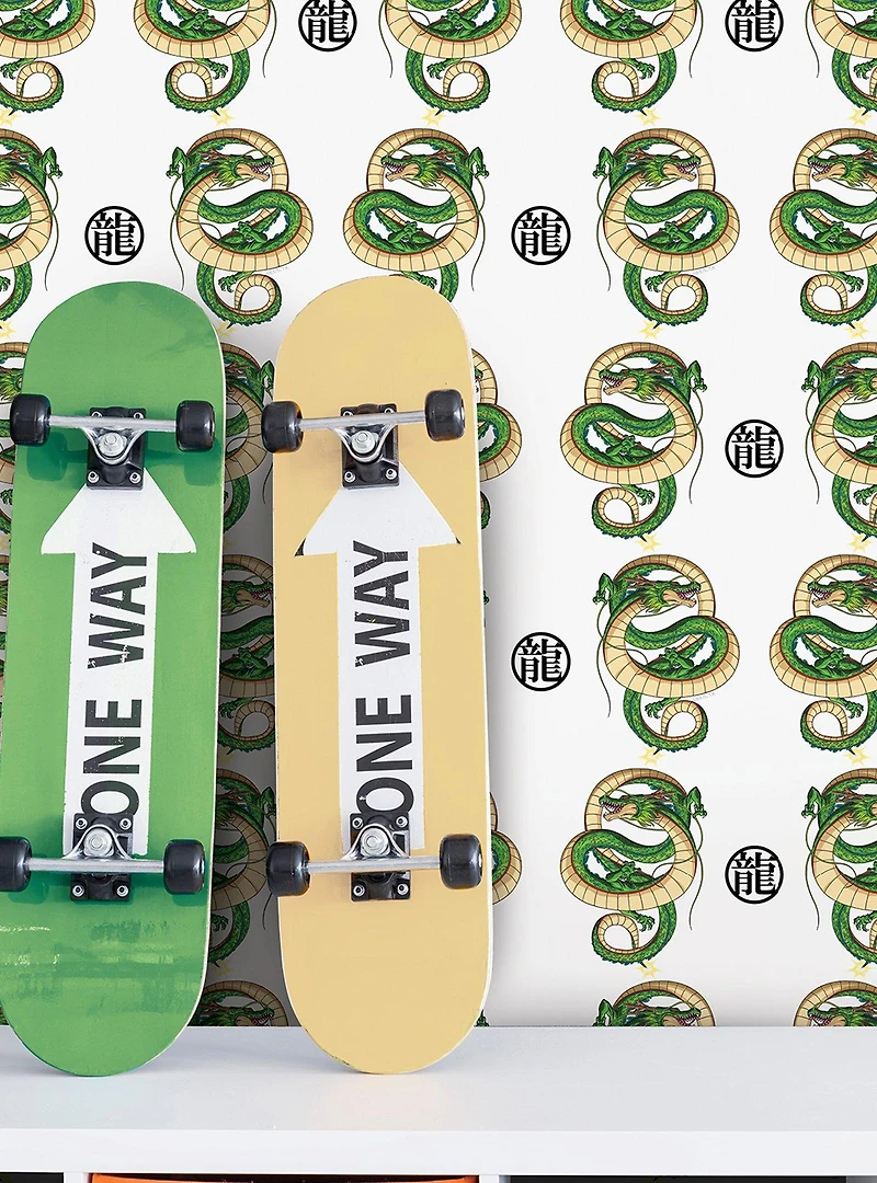 Dragon Ball Z Shenron Dragon White Wallpaper