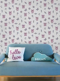 Disney Lilo & Stitch Angel Pink Wallpaper