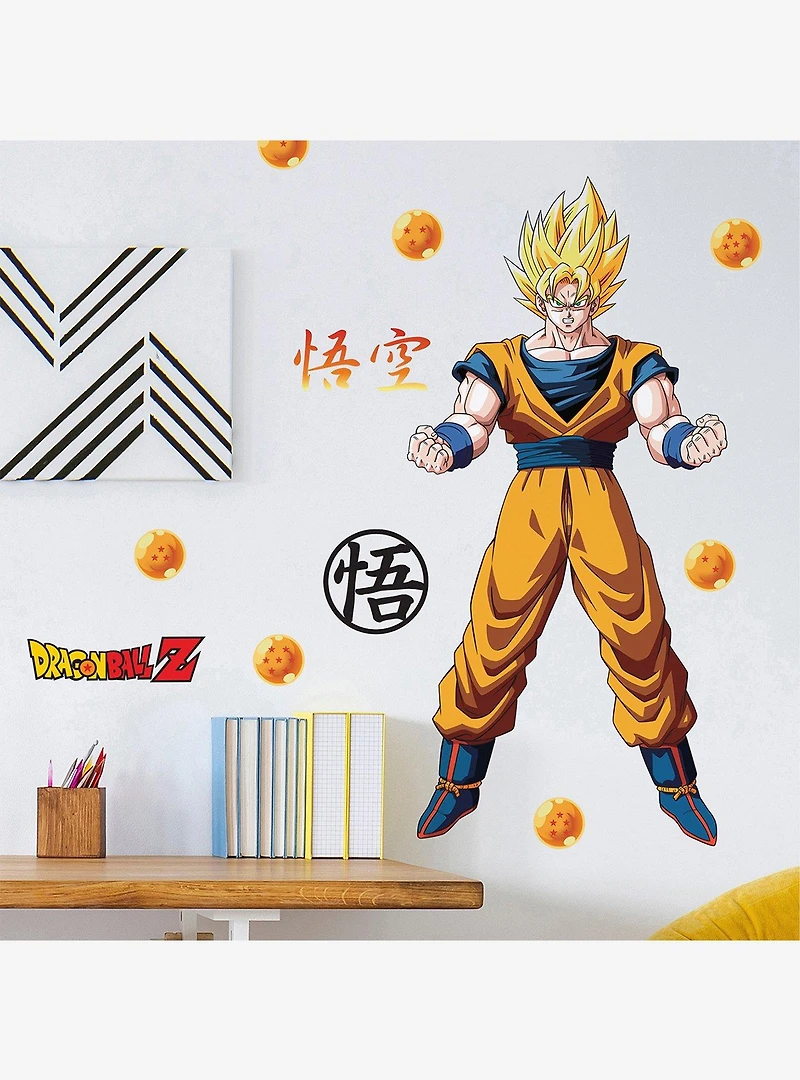 Dragon Ball Z Goku Character Wall Decals