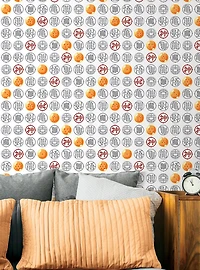 Dragon Ball Z Symbols White Wallpaper