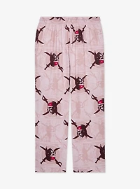 Disney Pirates of the Caribbean Jack Sparrow Jolly Roger Allover Print Sleep Pants - BoxLunch Exclusive