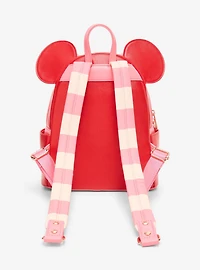 Loungefly Disney Minnie Mouse Candy Cane Mini Backpack