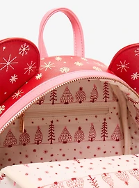 Loungefly Disney Minnie Mouse Candy Cane Mini Backpack